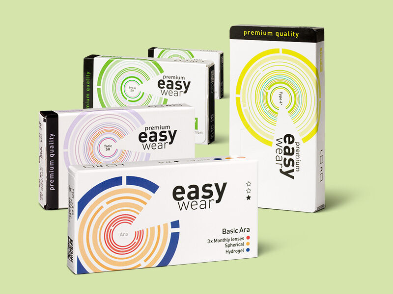 25% korting op Easy Wear lenzen!